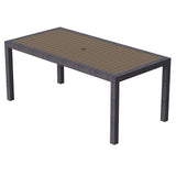 Marbella Rectangle Dining Table with Alumawood Top