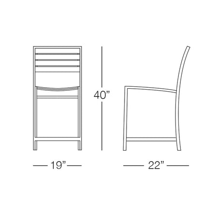 Martinique Counter Stool
