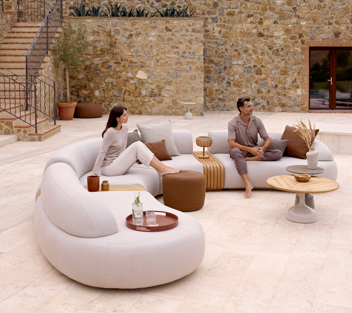 Mellow 6-seater sofa