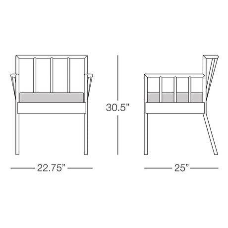 Oslo Dining Chair with Arms