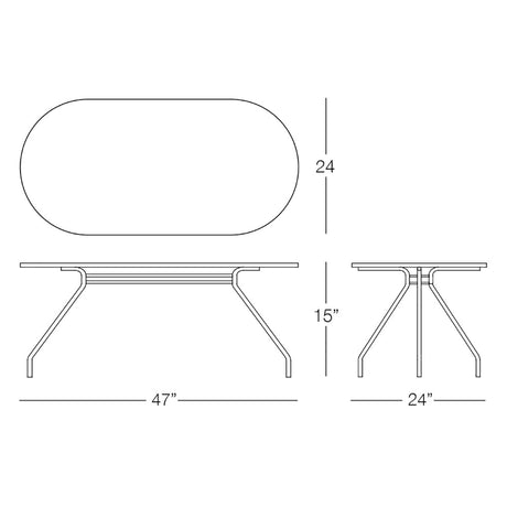 Providence Oval Coffee Table