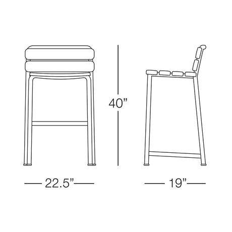 Recif Counter Stool