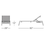 Sicilia Chaise Lounge