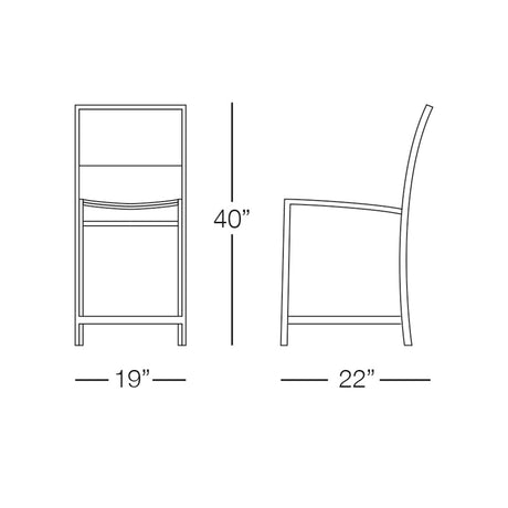 Saint Lucia Counter Stool