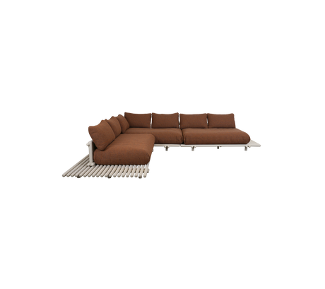 Sticks platform, corner sofa large