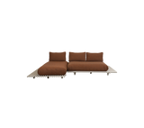 Sticks platform, sofa w/chaise lounge