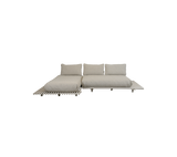 Sticks platform, sofa w/chaise lounge