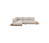 Sticks platform, corner sofa