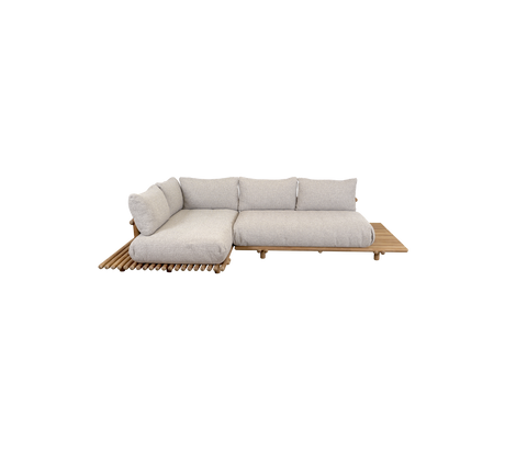 Sticks platform, corner sofa
