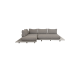 Sticks platform, corner sofa
