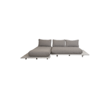 Sticks platform, sofa w/chaise lounge