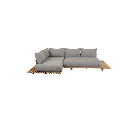 Sticks platform, corner sofa
