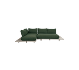 Sticks platform, corner sofa