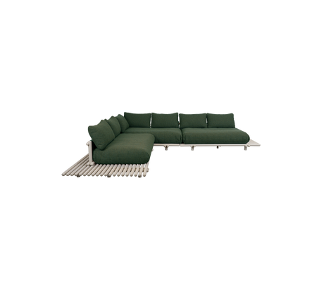Sticks platform, corner sofa large