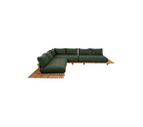 Sticks platform, corner sofa large