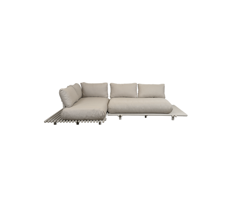 Sticks platform, corner sofa