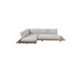 Sticks platform, corner sofa