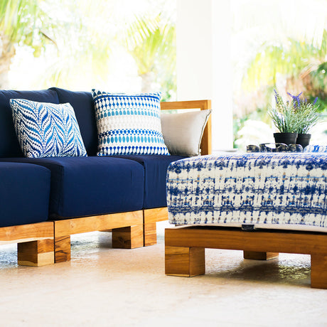 Sunset Ottoman
