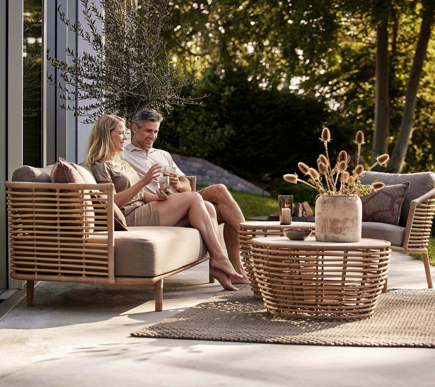 Sense 3-seater sofa