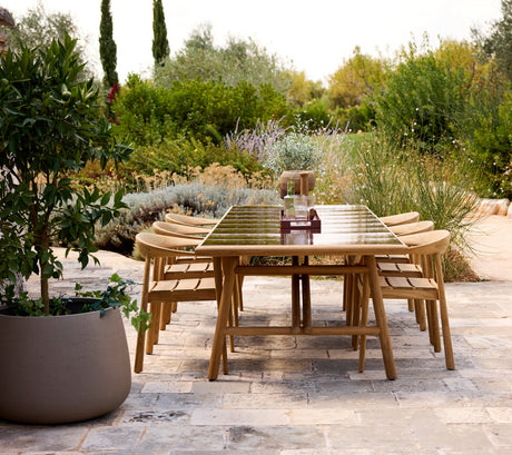 Sticks dining table, 280x100 cm