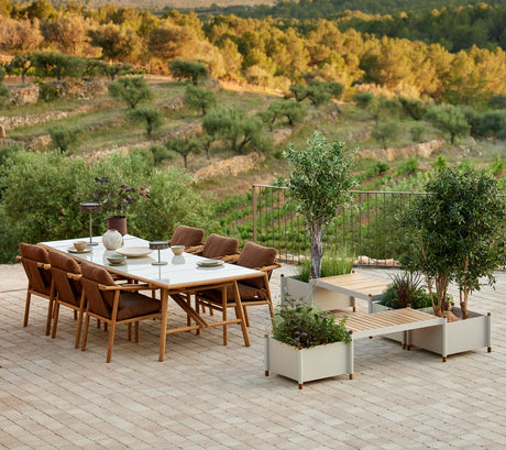 Sticks dining table, 280x100 cm