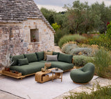 Sticks platform, corner sofa