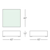 Tangier Square Coffee Table
