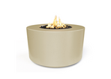 The Outdoor Plus 42" Florence Concrete Fire Table / 24" Tall + Free Cover