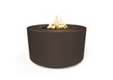 The Outdoor Plus 42" Florence Concrete Fire Table / 24" Tall + Free Cover
