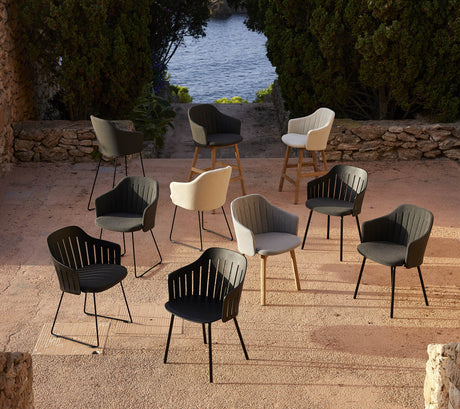 Choice chair with sled legs
