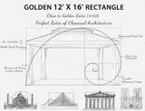 PURPLE LEAF Hardtop Gazebo for Patio Wood Grain Aluminum Frame Awning with Netting