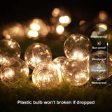 PURPLE LEAF Hardtop Gazebo for Patio Wood Grain Aluminum Frame Awning with String Lights-clear